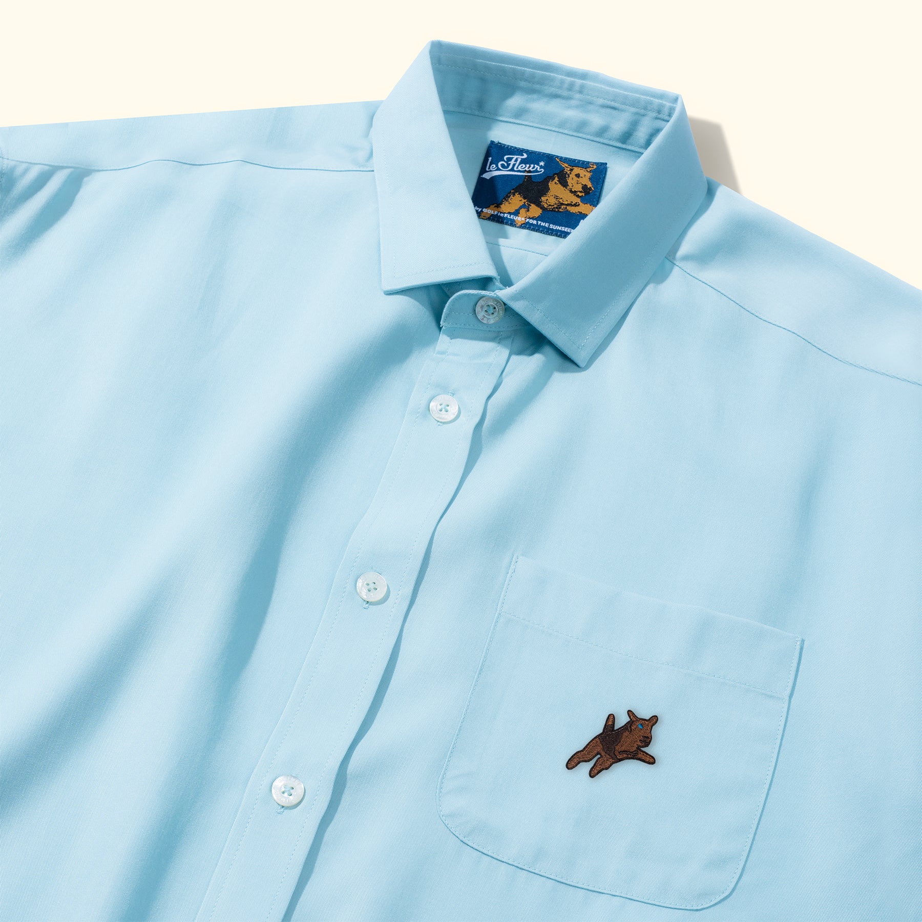 Darryl Collared Shirt Blue - Image 2