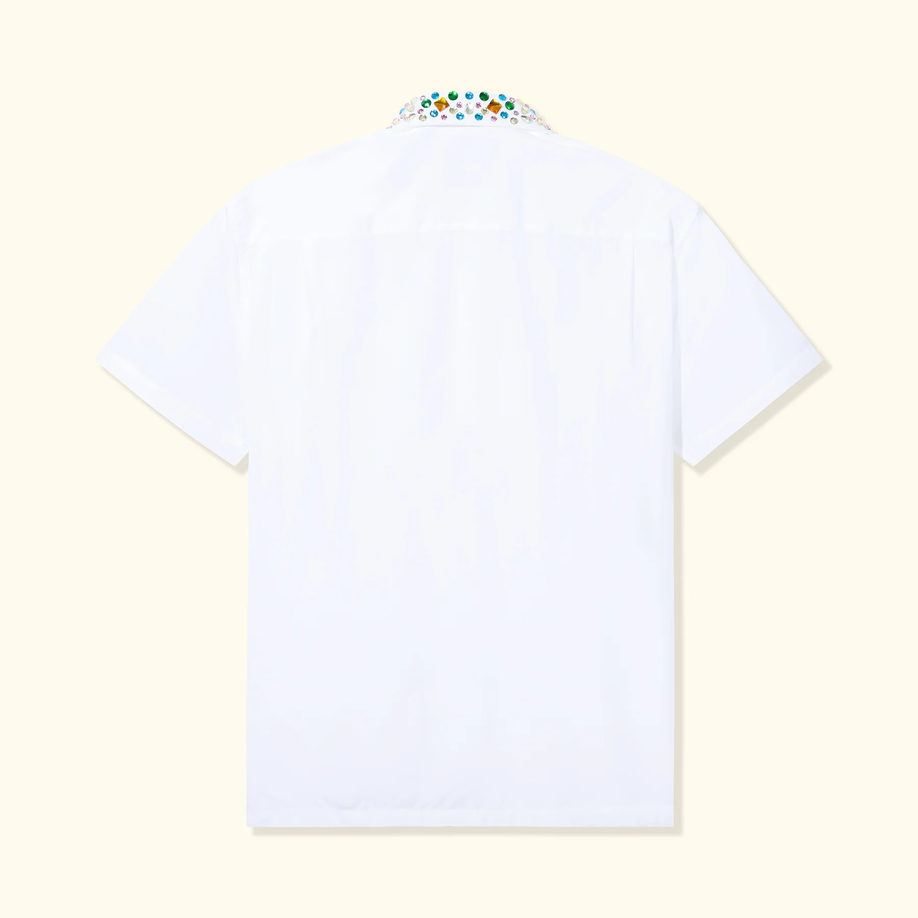 Gemstone Round Collar Shirt - Image 2