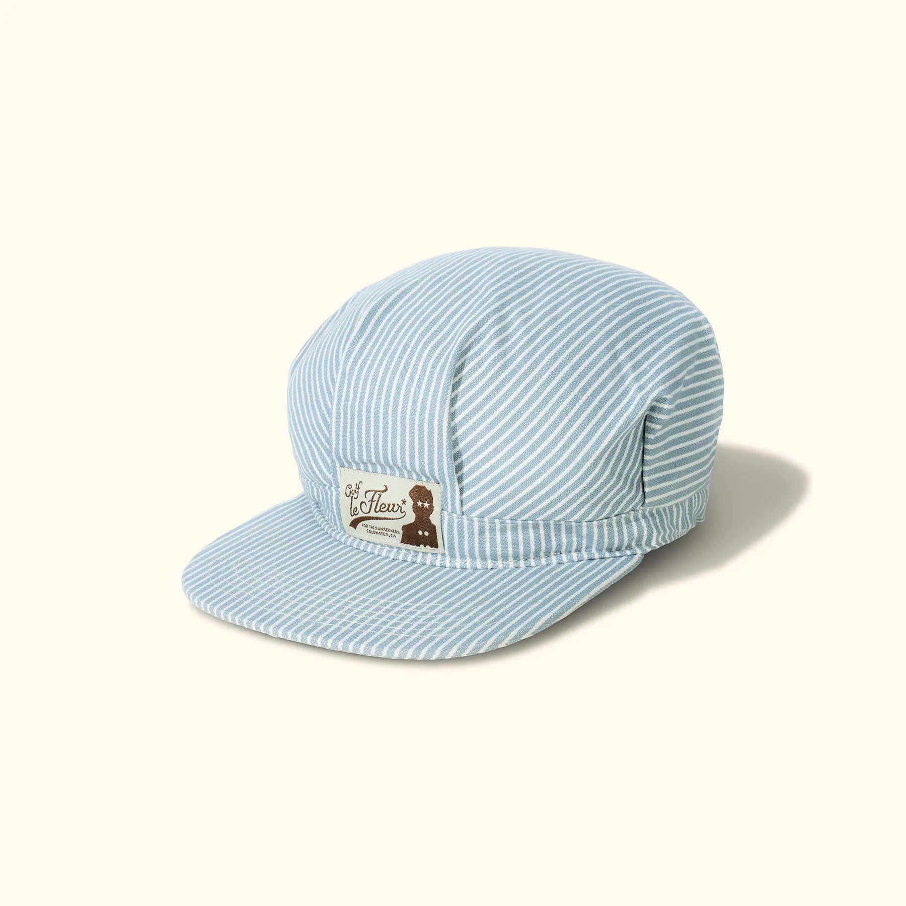 Hickory Stripe Conductor Hat Blue - Image 2