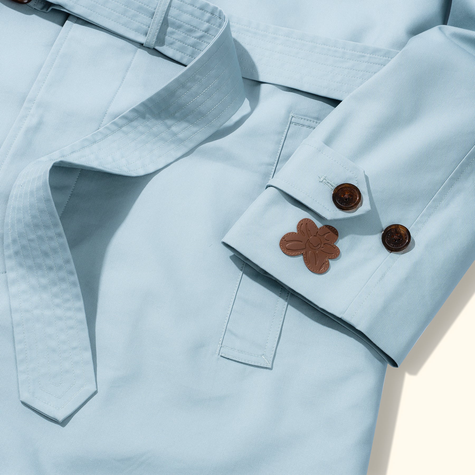 Light Fill Trench Coat - Image 2