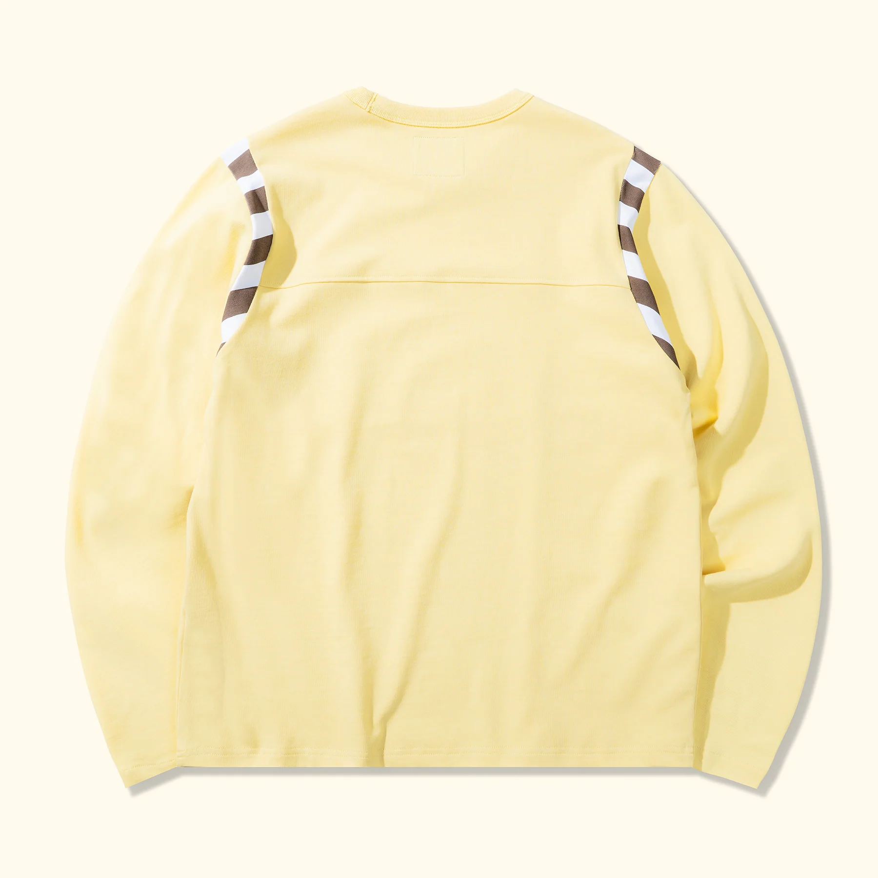Ivy Long-Sleeve T-Shirt Yellow - Image 3