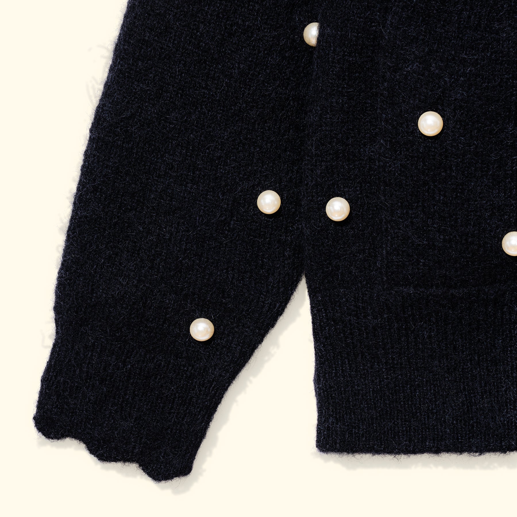 Pearl Cardigan Black - Image 5